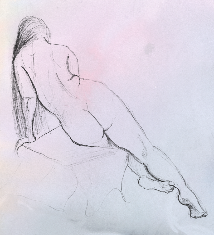 Quick figure study from 2015
